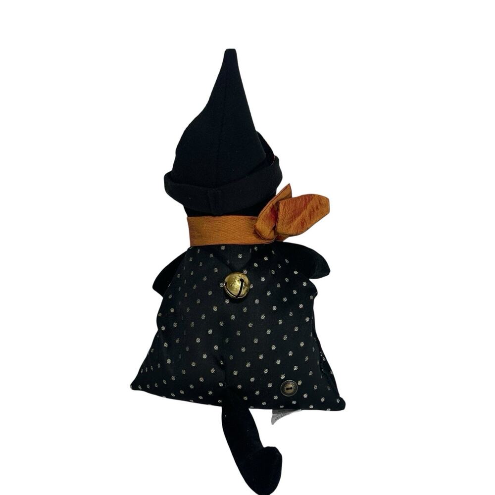Woof & poof Halloween witch hat black cat Home Decor - Picture 2 of 10